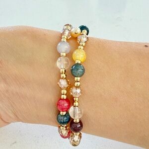 Elegant Multicolor Beaded Bracelet